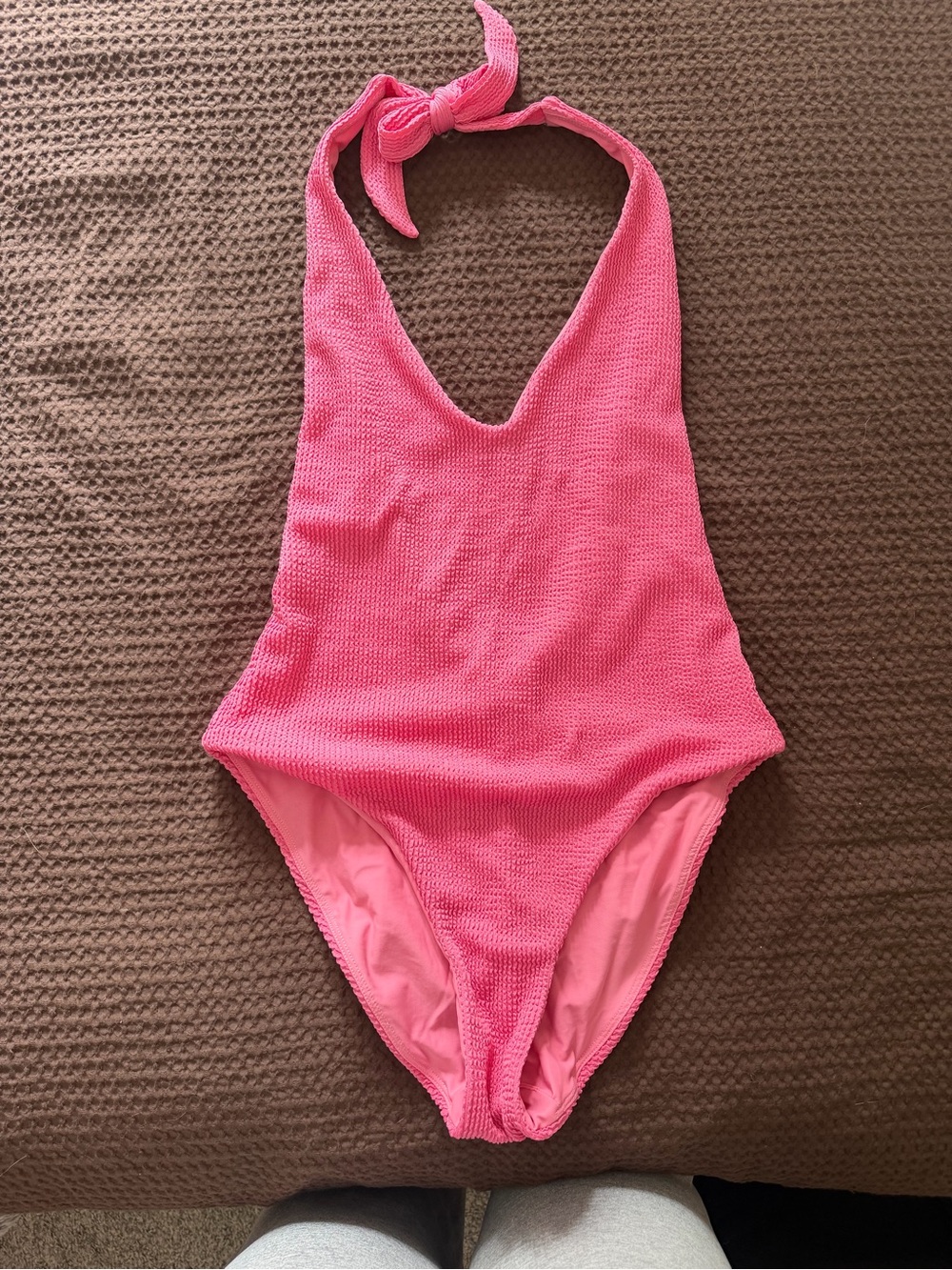 Pink One-Piece Swimsuit
